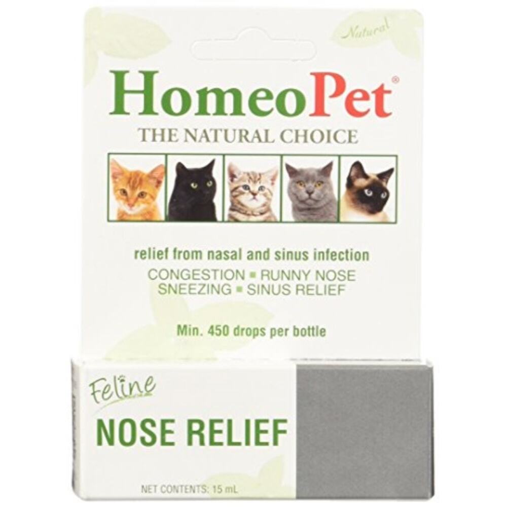 NWT HomeoPet 15 Ml Feline Nose Relief
